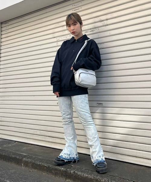 【セール】HALF ZIP L/S SHIRT（スウェット）｜styles（スタイルス）