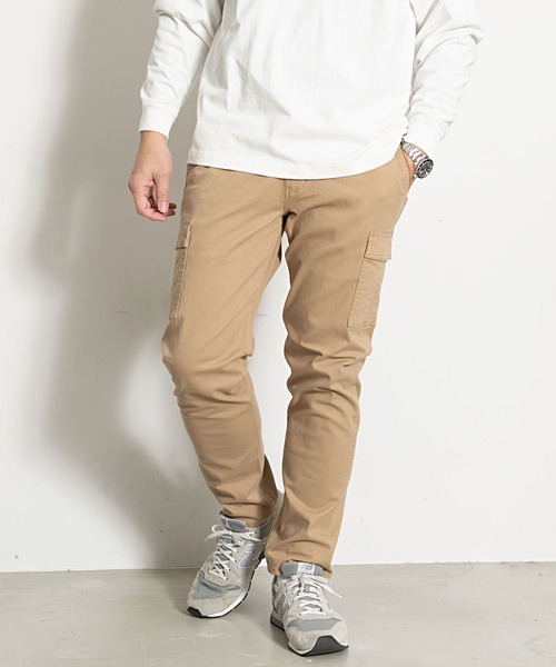 OUTDOOR PRODUCTS（アウトドアプロダクツ）の「『OUTDOOR/アウトドア』ストレッチチノカーゴパンツ（カーゴパンツ・メンズ・ベージュ/カーキ/ブラック・82/79/88/85/76）」の13枚目の写真