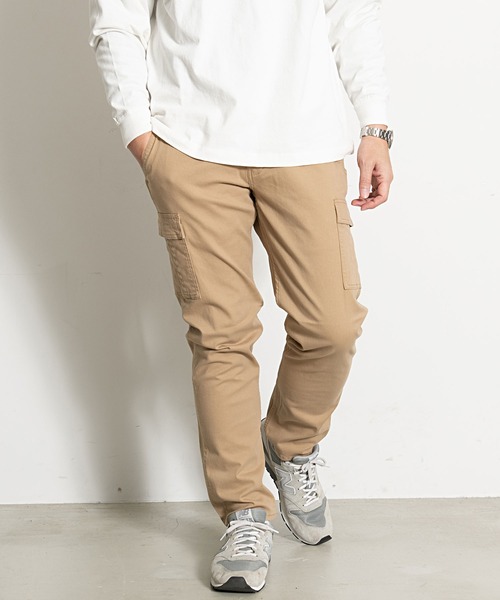 OUTDOOR PRODUCTS（アウトドアプロダクツ）の「『OUTDOOR/アウトドア』ストレッチチノカーゴパンツ（カーゴパンツ・メンズ・ベージュ/カーキ/ブラック・82/79/88/85/76）」の14枚目の写真