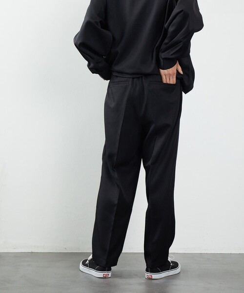 FREAK'S STORE（フリークスストア）の「FREAK'S STORE/フリークスストア  ワンタックイージーパンツ（その他パンツ・メンズ・ブラック/ブラウン/グレイッシュベージュ・MEDIUM/LARGE）」の19枚目の写真