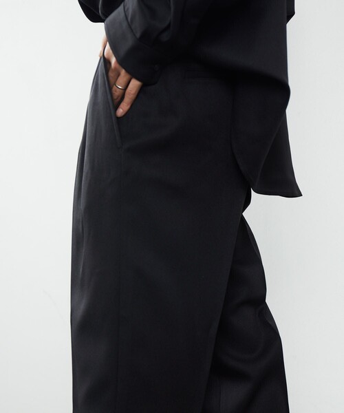 FREAK'S STORE（フリークスストア）の「FREAK'S STORE/フリークスストア  ワンタックイージーパンツ（その他パンツ・メンズ・ブラック/ブラウン/グレイッシュベージュ・MEDIUM/LARGE）」の16枚目の写真