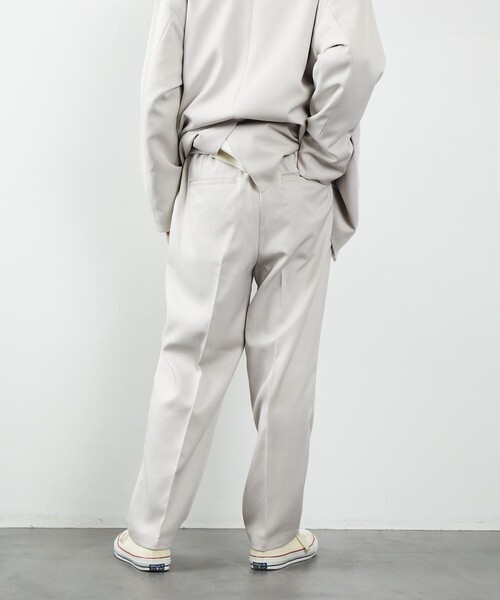 FREAK'S STORE（フリークスストア）の「FREAK'S STORE/フリークスストア  ワンタックイージーパンツ（その他パンツ・メンズ・ブラック/ブラウン/グレイッシュベージュ・MEDIUM/LARGE）」の11枚目の写真