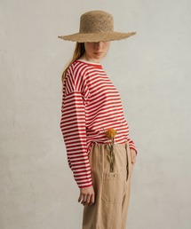 khakito | フランス軍ボーダーバスクシャツアレンジTシャツ(Tシャツ/カットソー)