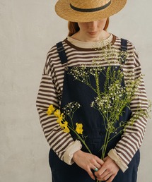 khakito | フランス軍ボーダーバスクシャツアレンジTシャツ(Tシャツ/カットソー)