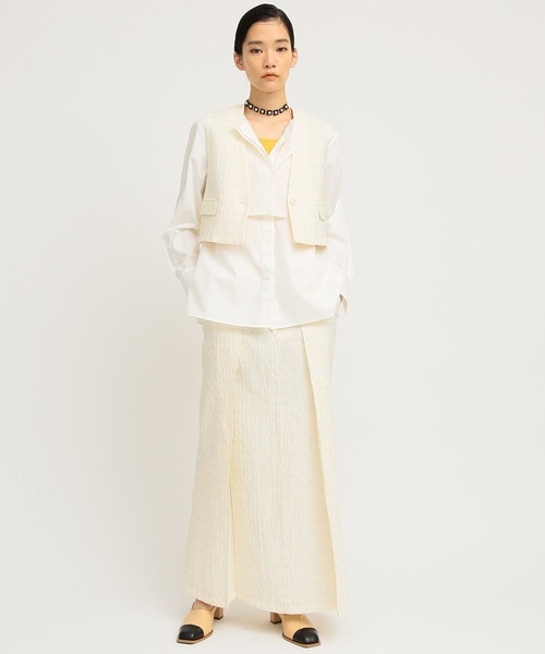 Ray BEAMS(レイビームス)の「Ray BEAMS / サッカー チェック スカート(スカート・レディース・ブラック/オフホワイト・1/0)」の7枚目の写真