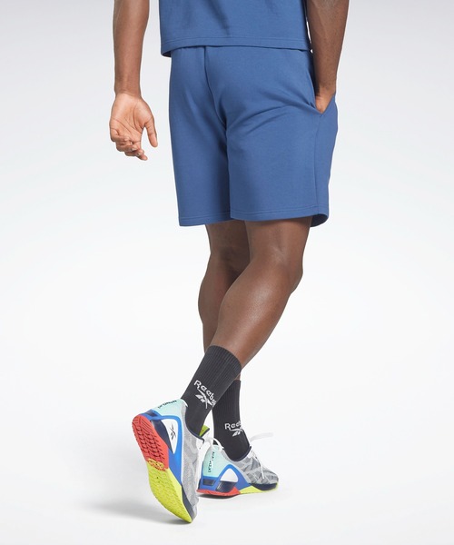 Reebok(リーボック)の「ドリームブレンド コットン ショーツ / DreamBlend Cotton Shorts /(その他パンツ・メンズ・ブルー/ブラック・XXX-LARGE/X-SMALL/MEDIUM/LARGE/XX-LARGE/SMALL/X-LARGE)」の3枚目の写真