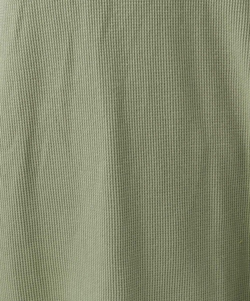 BAYFLOW（ベイフロー）の「ワッフルBIGプルオーバー（Tシャツ/カットソー・レディース・ブラック/オフホワイト/カーキ/イエロー/ラベンダー・FREE）」の19枚目の写真