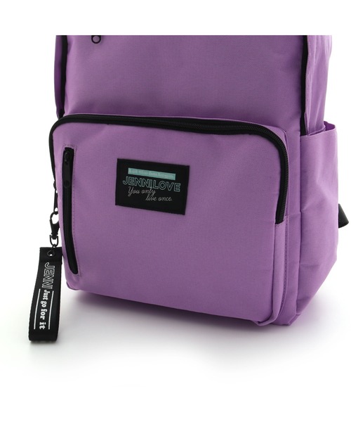 JENNI love（ジェニィラブ）の「ポーチ付きリュック（バックパック/リュック・キッズ・ブラック/ベージュ/ラベンダー・F）」の18枚目の写真