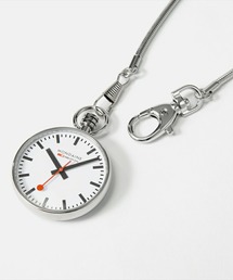 MONDAINE | MONDAINE POCKET WATCH 43MM ST. STEEL POLISHED モンディーン ポケットウォッチ ジェネレーション 43mm アナログ腕時計(アナログ腕時計)