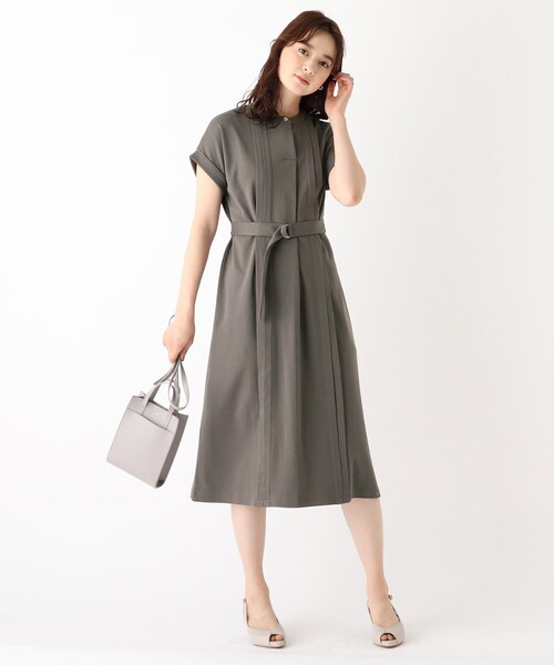 index（インデックス）の「◆SUPIMAコットンスムースタックワンピース【WEB限定サイズ】（ワンピース・レディース・チャコールグレー/ライトグレー/ネイビー/パープル系1・40/38/42/36）」の20枚目の写真