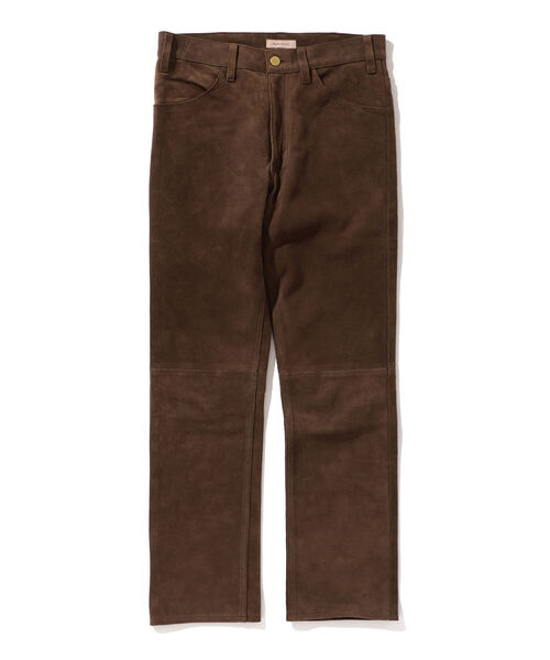 BEAMS LIGHTS(ビームスライツ)の「BEAMS LIGHTS / ゴートスエード 5ポケットパンツ(その他パンツ・メンズ・チャコールグレー/ブラウン系その他2・SMALL/MEDIUM/LARGE)」の9枚目の写真