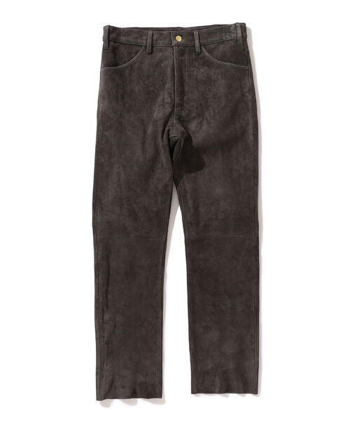 BEAMS LIGHTS(ビームスライツ)の「BEAMS LIGHTS / ゴートスエード 5ポケットパンツ(その他パンツ・メンズ・チャコールグレー/ブラウン系その他2・SMALL/MEDIUM/LARGE)」の11枚目の写真