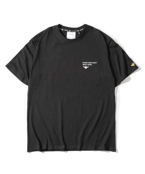 (What it isNt)ART BY MARKGONZALES(ワットイットイズント)の「【(What it isNt) ART BY MARK GONZALES/ワットイズイズント マークゴンザレス】アートデザインバックプリントTシャツ/ワンポイント/ビッグシルエット(Tシャツ/カットソー・メンズ・ライトグリーン/ブラック/ホワイト/ブルー/グレー・L/XL/M)」の16枚目の写真