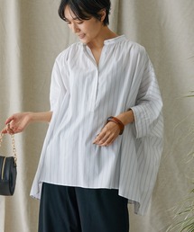 AMERICAN HOLIC | バンドカラーポンチョシャツ(シャツ/ブラウス)