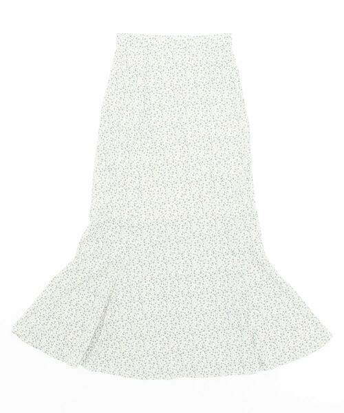 KOBE LETTUCE（コウベレタス）の「小花柄フレアスカート（スカート・レディース・アイボリー/ブラック・FREE）」の10枚目の写真