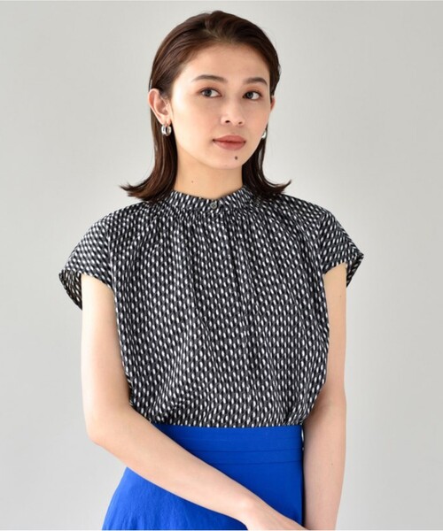 セール 通勤 ジオメ柄 フレンチスリーブブラウス 洗える シャツ ブラウス Untitled アンタイトル のファッション通販 Zozotown セール 通勤 ジオメ柄 フレンチスリーブブラウス 洗える シャツ ブラウス Untitled アンタイトル のファッション通販 Zozotown
