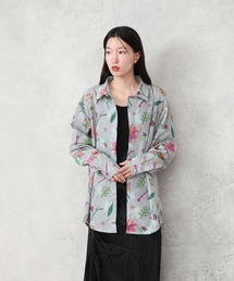 Common Noun（コモン ナウン）の「Common Noun/Flower Ran Miyazaki 長袖シャツ（シャツ/ブラウス・レディース）」