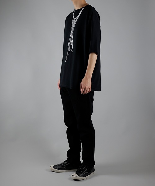 NECKLACE OVER T-SHIRT（Tシャツ/カットソー）｜NUMBER (N)INE