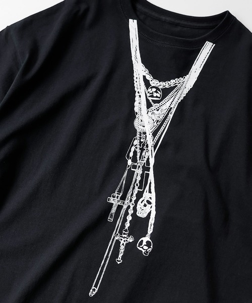 NECKLACE OVER T-SHIRT（Tシャツ/カットソー）｜NUMBER (N)INE