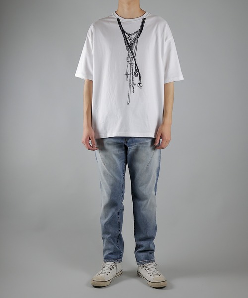 NECKLACE OVER T-SHIRT（Tシャツ/カットソー）｜NUMBER (N)INE