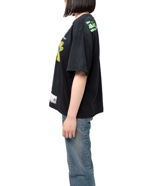 Maison MIHARA YASUHIRO（メゾンミハラヤスヒロ）の「Bear Printed Tee（Tシャツ/カットソー・レディース・ホワイト/ブラック・40/38/36）」の12枚目の写真