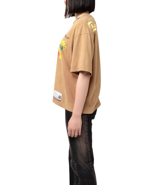 Maison MIHARA YASUHIRO（メゾンミハラヤスヒロ）の「Bear Printed Tee（Tシャツ/カットソー・レディース・ホワイト/ブラック・40/38/36）」の18枚目の写真
