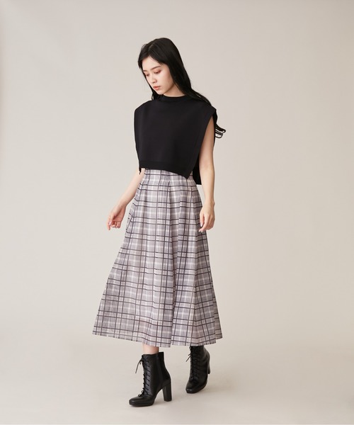 JILL by JILL STUART（ジルバイジルスチュアート）の「◇レースアップブーティー（ブーツ・レディース・ホワイト/ブラック/ブラウン・SMALL/MEDIUM/LARGE）」の6枚目の写真