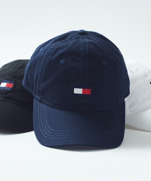TOMMY HILFIGER(トミーヒルフィガー)の「【TOMMY HILFIGER】6941827 AM ARDIN CAP(キャップ・メンズ・ホワイト/ブラック/ネイビー・FREE)」の3枚目の写真