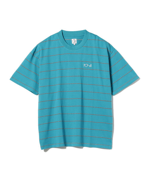 POLAR(ポラール)の「POLAR SKATE CO. / Checkered Surf T-Shirt(Tシャツ/カットソー・メンズ・ブラック/ブルー系その他2・LARGE/X-LARGE)」の3枚目の写真