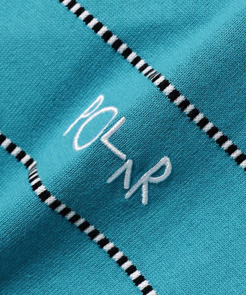 POLAR(ポラール)の「POLAR SKATE CO. / Checkered Surf T-Shirt(Tシャツ/カットソー・メンズ・ブラック/ブルー系その他2・LARGE/X-LARGE)」の7枚目の写真
