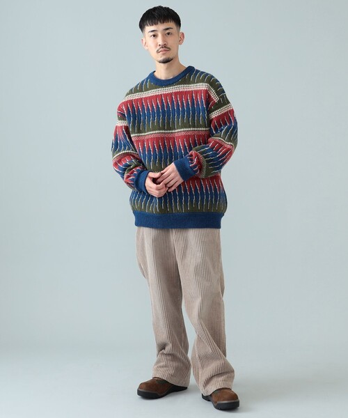 BEAMS（ビームス）の「BEAMS / ワイド 7W コーデュロイパンツ（その他パンツ・メンズ・ベージュ/ブラック系その他4・M/S/L/XL）」の7枚目の写真