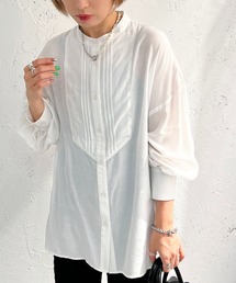 ピンタック袖ボリュームブラウス【ZOZOTOWN限定アイテム】