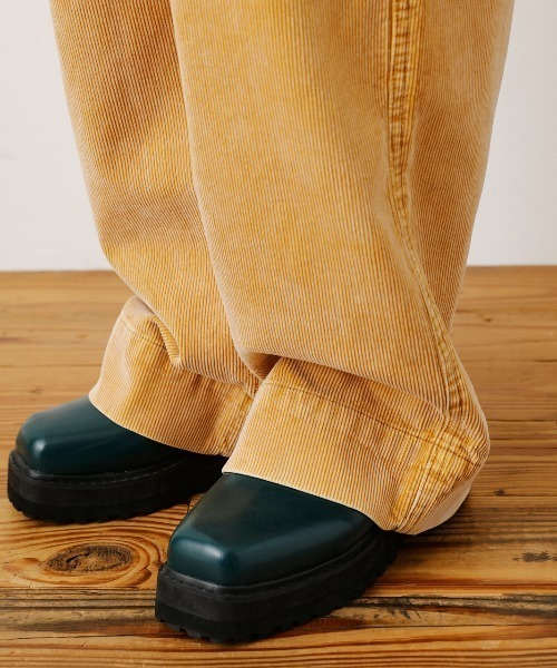 RODEO CROWNS WIDE BOWL(ロデオクラウンズワイドボウル)の「ウォッシュコーデュロイサロペット(サロペット/オーバーオール・レディース・ブラウン/マスタード/スモークピンク・FREE)」の9枚目の写真