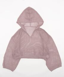 sango | メッシュショート丈トップス(Tシャツ/カットソー)