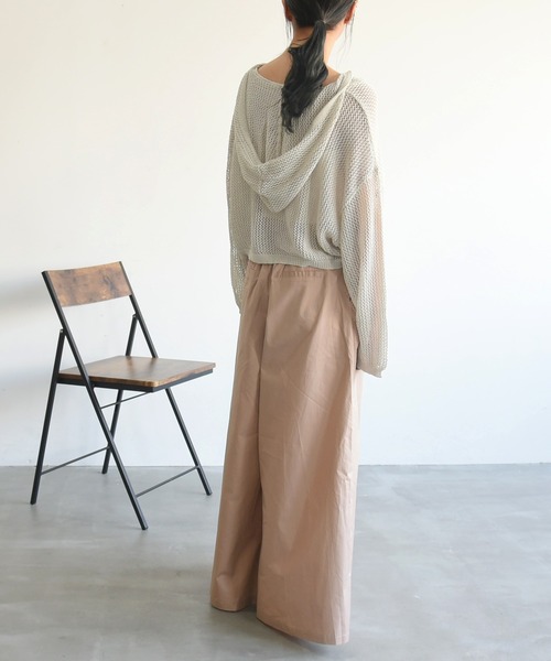 sango(sango)の「メッシュショート丈トップス(Tシャツ/カットソー・レディース・アイボリー/ベージュ系その他/パープル系その他・FREE)」の18枚目の写真