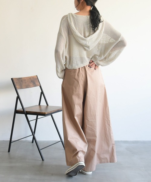 sango(sango)の「メッシュショート丈トップス(Tシャツ/カットソー・レディース・アイボリー/ベージュ系その他/パープル系その他・FREE)」の20枚目の写真