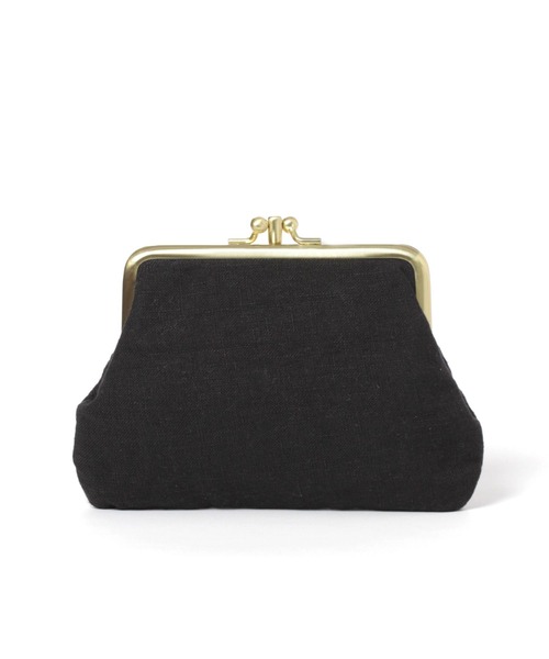 studio CLIP（スタディオクリップ）の「リネン刺繍がま口財布（財布・レディース・ブラック/グリーン/アイボリー・FREE）」の14枚目の写真