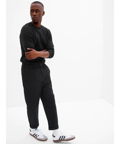 GAP（ギャップ）の「コアコットン ライトウェイトセーター（ニット/セーター・メンズ・ライトグレー/ブラック/ブルー/アイボリー・S/M/L/XL/XS）」の11枚目の写真