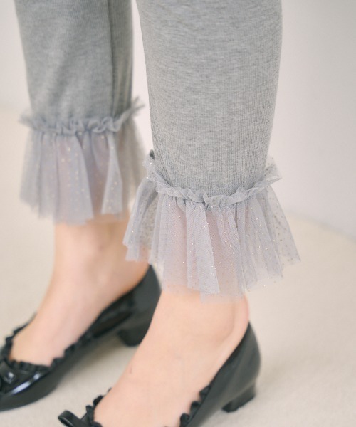 MIRO AMURETTE（ミロアミュレット）の「dream tulle leggings/チュールレギンス（その他パンツ・レディース・ブラック/グレー・FREE）」の19枚目の写真