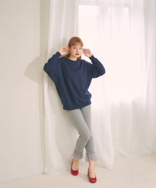 MIRO AMURETTE（ミロアミュレット）の「dream tulle leggings/チュールレギンス（その他パンツ・レディース・ブラック/グレー・FREE）」の14枚目の写真