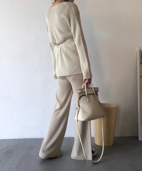 WILLFULLY ウィルフリー cache-coeur knit gown cache-coeur knit gown（ニット/セーター）｜WILLFULLY（ウィル