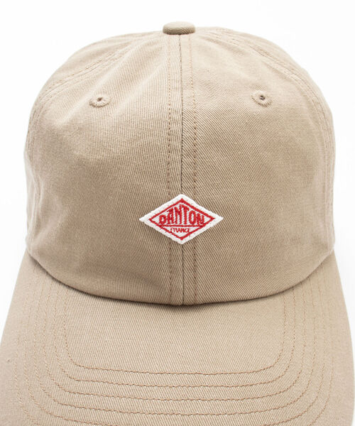 DANTON(ダントン)の「【DANTON/ダントン】6PANEL CAP コットンツイル キャップ ストーンウォッシュ加工(キャップ・メンズ・レッド/カーキ/ネイビー/ブラック/アイボリー/ベージュ・FREE)」の14枚目の写真