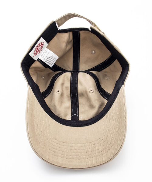 DANTON(ダントン)の「【DANTON/ダントン】6PANEL CAP コットンツイル キャップ ストーンウォッシュ加工(キャップ・メンズ・レッド/カーキ/ネイビー/ブラック/アイボリー/ベージュ・FREE)」の9枚目の写真