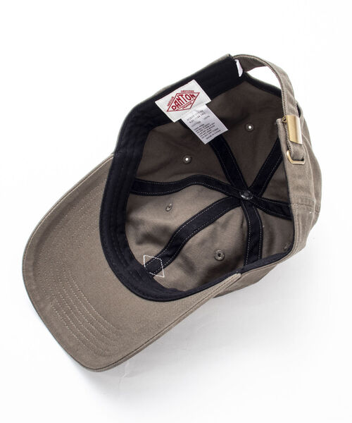 DANTON(ダントン)の「【DANTON/ダントン】6PANEL CAP コットンツイル キャップ ストーンウォッシュ加工(キャップ・メンズ・レッド/カーキ/ネイビー/ブラック/アイボリー/ベージュ・FREE)」の21枚目の写真
