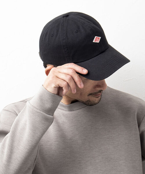 DANTON(ダントン)の「【DANTON/ダントン】6PANEL CAP コットンツイル キャップ ストーンウォッシュ加工(キャップ・メンズ・レッド/カーキ/ネイビー/ブラック/アイボリー/ベージュ・FREE)」の2枚目の写真