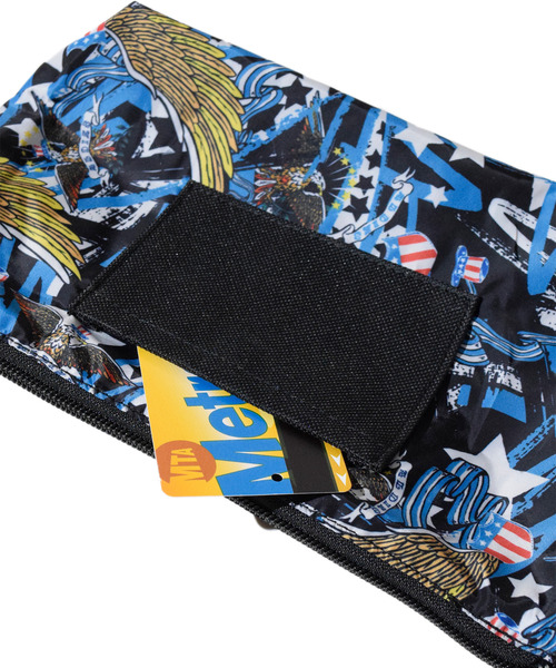 ALDIES（アールディーズ）の「Eagle’s Pattern Mini Shoulder / イーグルスパターンミニショルダー（ショルダーバッグ・メンズ・レッド/ブラック・FREE）」の6枚目の写真