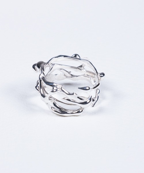 CASPER JOHN（キャスパージョン）の「Melt03（リング・メンズ・シルバー・MEDIUM/LARGE）」の3枚目の写真