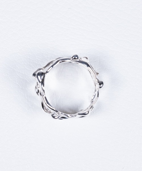 CASPER JOHN（キャスパージョン）の「Melt03（リング・メンズ・シルバー・MEDIUM/LARGE）」の2枚目の写真