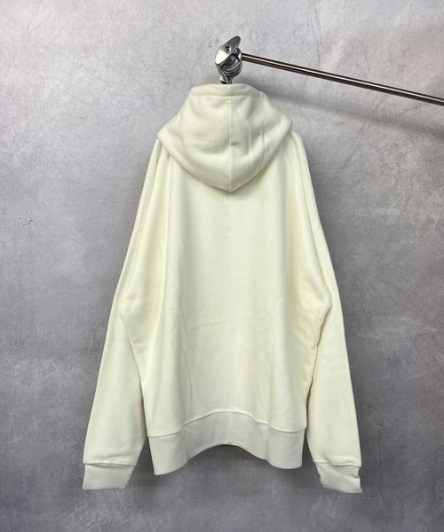 Beno（ビーノ）の「マイクロフリース リラックスオーバーシルエット プルオーバーパーカー（パーカー・メンズ・グリーン/グレイッシュブルー/ネイビー/ライトパープル/オフホワイト/グレイッシュベージュ/チャコールグレー/ブラック・S/L/XL/M）」の9枚目の写真