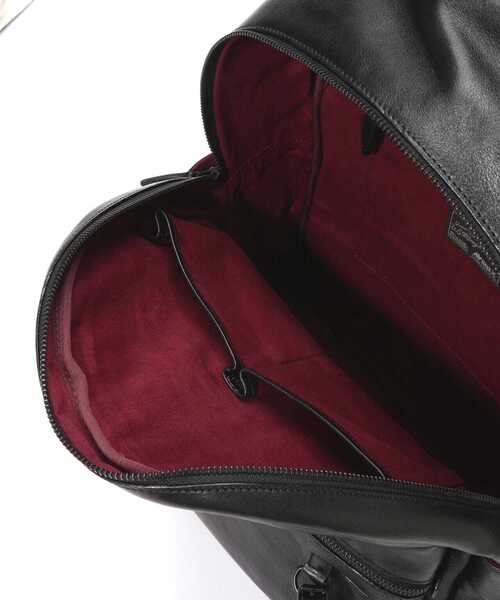 AVIREX(アヴィレックス)の「VARSITY LEATHER DAYPACK/ バーシティレザーデイパック(バックパック/リュック・レディース・ブラック系その他/ブラック・F)」の19枚目の写真